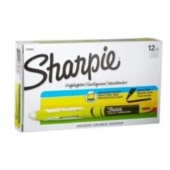 Sharpie® Accent® Fluorescent Yellow Liquid Pen-Style Highlighter, Package Of 12