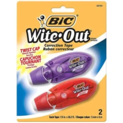 Bic® Wite-Out® Correction Tape 1/6 X 237-1/16 Inch, Package Of 2