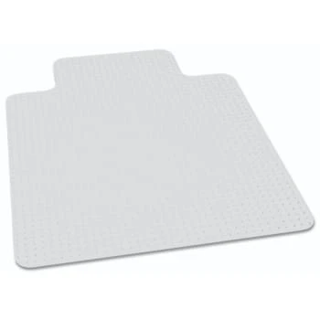 Skilcraft Biobased Chair Mat Low/medium Pile Carpet, 46 X 60, 25 X 12 Lip, Clear 1 Skilcraft Biobased Chair Mat Low/medium Pile Carpet, 46 X 60, 25 X 12 Lip, Clear
