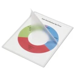 Skilcraft Laminating Pouches, 3 Mil, 8.5 X 11, Matte Clear, Box Of 100