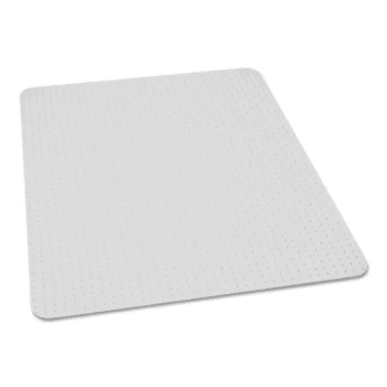 Skilcraft Biobased Chair Mat For High Pile Carpet, 46 X 60, No Lip, Clear 1 Skilcraft Biobased Chair Mat For High Pile Carpet, 46 X 60, No Lip, Clear