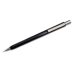 Skilcraft Fidelity Push Mechanical Pencil, .7, Black Lead/barrel, Package Of 12