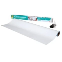 Post-It Flex Write Non-Magnetic Dry-Erase Whiteboard Surface, 48 X 72, White