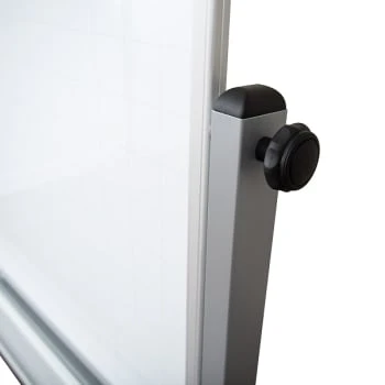 Luxor 48" X 36" Mobile Magnetic Combination Ghost Grid/whiteboard 2 Luxor 48" X 36" Mobile Magnetic Combination Ghost Grid/whiteboard - Image 2