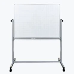 Luxor 48" X 36" Mobile Magnetic Combination Ghost Grid/whiteboard