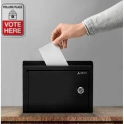 Adir Office Wall Mount Medium Size Steel Multi-Purpose Suggest Drop Bx -Office Provisions 228546 DetailedProductView3 Lg