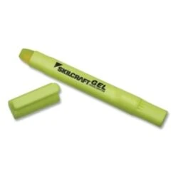 Skilcraft Gel Highlighter Fluorescent Yellow Ink/barrel Chisel Tip