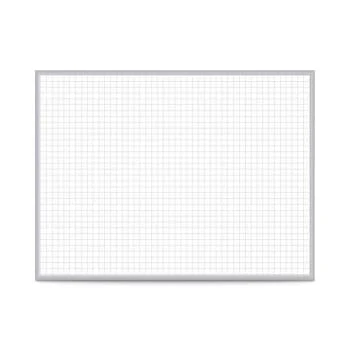 Ghent 1"x1" Grid Whiteboard, Non-Magnetic, 4'h X 8'w 1 Ghent 1"x1" Grid Whiteboard, Non-Magnetic, 4'h X 8'w