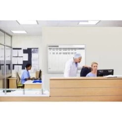 Ghent Healthcare Scheduling Board Magnetic 4'h X 6'w -Office Provisions 305049 LifestyleImage Lg
