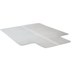 Realspace® Economy Chair Mat For Low-Pile Carpet, Standard Lip, 36" X 48", Clear