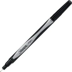 Sharpie® Fine-Point Pens, 0.3 Mm, Black, Package Of 12