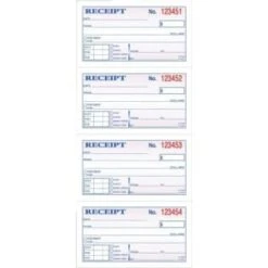 Adams® Carbonless #436832 Receipt Book (200-Book)