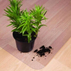 Floortex Ecotex® Enhanced Polymer Rect Chair Mat For Hard Floors - 48" X 51" -Office Provisions 324257 DetailedProductView3 Lg