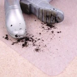 Floortex Advantagemat® Anti-Microbial Rect Chair Mat 3/8" 36" X 48" -Office Provisions 329991 DetailedProductView4 Lg