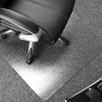 Floortex Ultimat® Polycarbonate Rect Chair Mat Carpets Up To 1/2" 48 X 53" 3 Floortex Ultimat® Polycarbonate Rect Chair Mat Carpets Up To 1/2" 48 X 53" - Image 3
