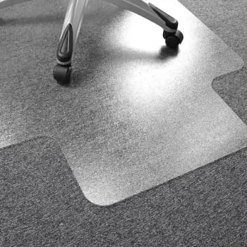 Floortex Ultimat® Polycarbonate Lipped Chair Mat For Carpets Over 1/2" 35 X 47" 4 Floortex Ultimat® Polycarbonate Lipped Chair Mat For Carpets Over 1/2" 35 X 47" - Image 4
