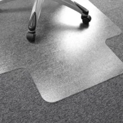 Floortex Ultimat® Polycarbonate Lipped Chair Mat For Carpets Over 1/2" 48 X 53" -Office Provisions 330048 DetailedProductView2 Lg
