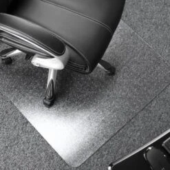 Floortex Ultimat® Polycarbonate Rectangular Chair Mat Carpets Over 1/2" 35 X 47" -Office Provisions 330052 DetailedProductView2 Lg