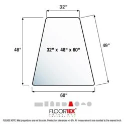 Floortex Ultimat® Polycarbonate Corner Workstation Chair Mat Hard Floor 48 X 60" 15 Floortex Ultimat® Polycarbonate Corner Workstation Chair Mat Hard Floor 48 X 60" -Office Provisions 330123 DetailedProductView6 Lg