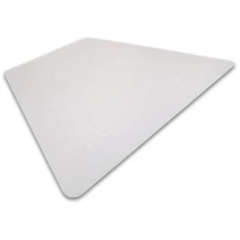 Floortex Ultimat® Polycarbonate Corner Workstation Chair Mat Hard Floor 48 X 60" 1 Floortex Ultimat® Polycarbonate Corner Workstation Chair Mat Hard Floor 48 X 60"