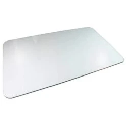 Floortex Glaciermat® Heavy Duty Glass Chair Mat Hard Floors & Carpets 36" X 48"