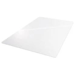 Floortex Valuemat® Vinyl Rectangular Chair Mat Hard Floor 48" X 51"