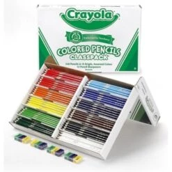 Crayola® 12-Assorted Colors Woodcase Pencils 3.3 Mm, Carton Of 240