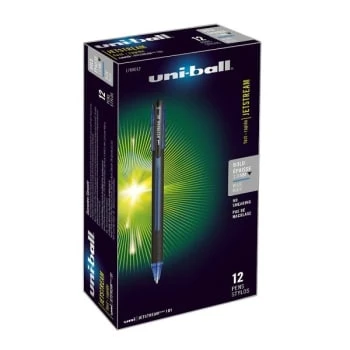 Uni-Ball® Jetstream 1.0 Mm Blue Medium Point 101 Rollerball Pen, Package Of 12 1 Uni-Ball® Jetstream 1.0 Mm Blue Medium Point 101 Rollerball Pen, Package Of 12