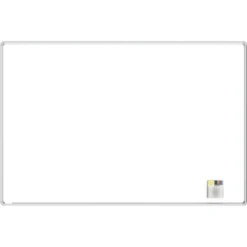 Ghent® Nexus Wall-Mounted Porcelain Magnetic Whiteboard 3'x4'