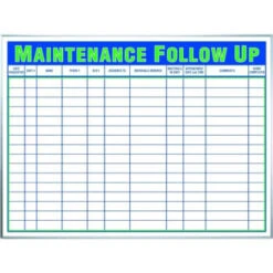 Maintenance Follow-Up Manager Board