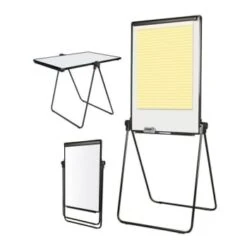 Office Depot® Silver Convertible Table/footbar Presentation Easel 41 X 29inch