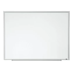 3m Porcelain Magnetic Dry-Erase Board 36 X 48 Inch, White Aluminum Frame