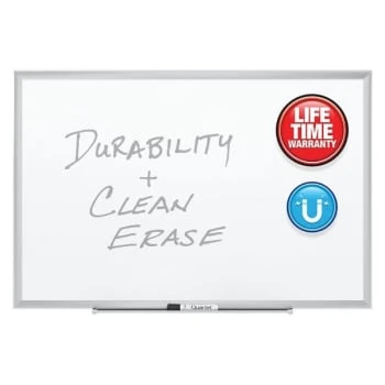 Quartet® Magnetic Porcelain Dry-Erase Board 48" X 96" With Aluminum Frame 1 Quartet® Magnetic Porcelain Dry-Erase Board 48" X 96" With Aluminum Frame