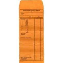 GENERIC Cashier's Report Goldenrod Box Of 500