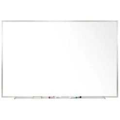 Ghent® Magnetic Porcelain Whiteboard With Aluminum Frame, 3'h X 4'w