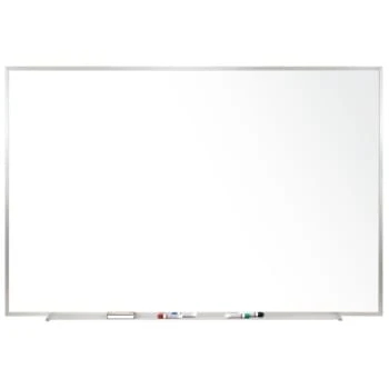 Ghent® Magnetic Porcelain Whiteboard With Aluminum Frame, 3'h X 4'w 1 Ghent® Magnetic Porcelain Whiteboard With Aluminum Frame, 3'h X 4'w