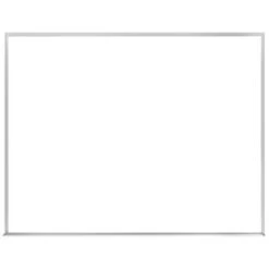 Ghent® Non-Magnetic Whiteboard With Aluminum Frame, 3'h X 4'w